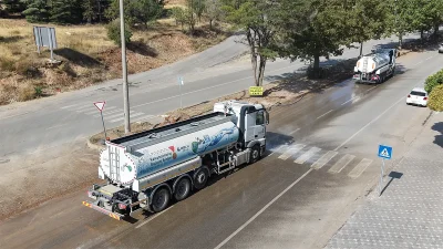 Kuzey İlçeler Dairesi Başkanlığı koordinesinde yürütülen çalışmalar kapsamında Afşinbey Caddesi’nin