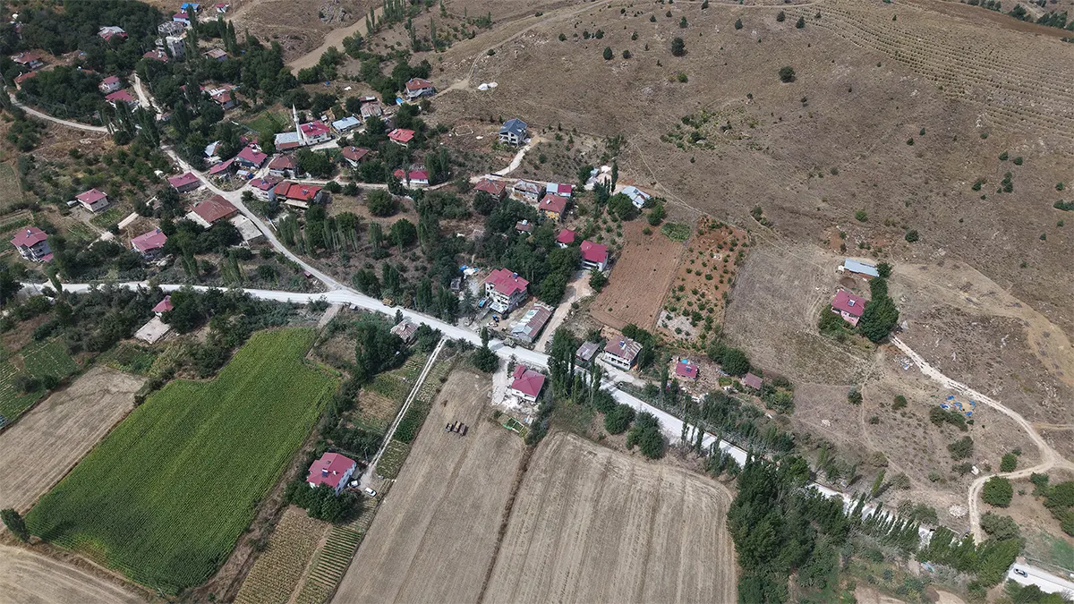 buyuksehir goksun kirsalinda ulasima guc katan yol yatirimini tamamladi