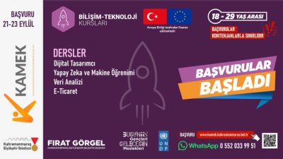 Kahramanmaraş Büyükşehir Belediyesi, vatandaşların kişisel gelişimlerine katkı sağlamak ve sosyal