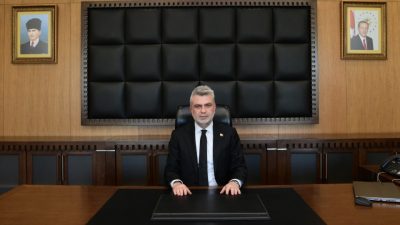 Kahramanmaraş Büyükşehir Belediye Başkanı Fırat Görgel, Manisa’nın Turgutlu ilçesi Niyazi
