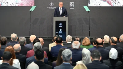 Toplantıda, 6 Şubat depremlerinin ardından deprem bölgesinde yürütülen restorasyon, ihya