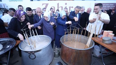 Kahramanmaraşlı vatandaşlar Onikişubat Zahire Festivali’ne akın etti, köklü kültür yaşatıldı