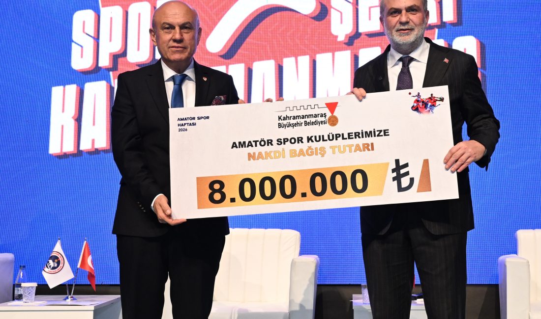 Kahramanmaraş’ı sporun her branşta geliştiği bir şehir haline getirmek için