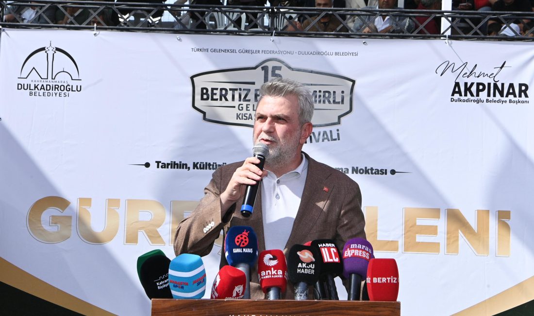 Kahramanmaraş Büyükşehir Belediye Başkanı Fırat Görgel, şehrin geleneksel spor kültürünün