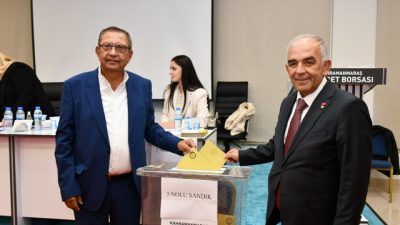 Öksüz, “Ticaret Borsamızda yeni bir seçim yapılıyor şu anda. Ben