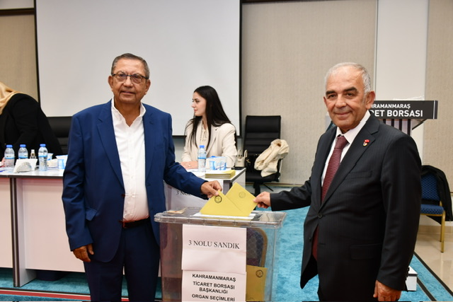 Öksüz, “Ticaret Borsamızda yeni bir seçim yapılıyor şu anda. Ben