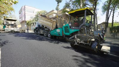 Ulaşım konforunu artırmak ve yol standardını iyileştirmek amacıyla başlatılan çalışmalar