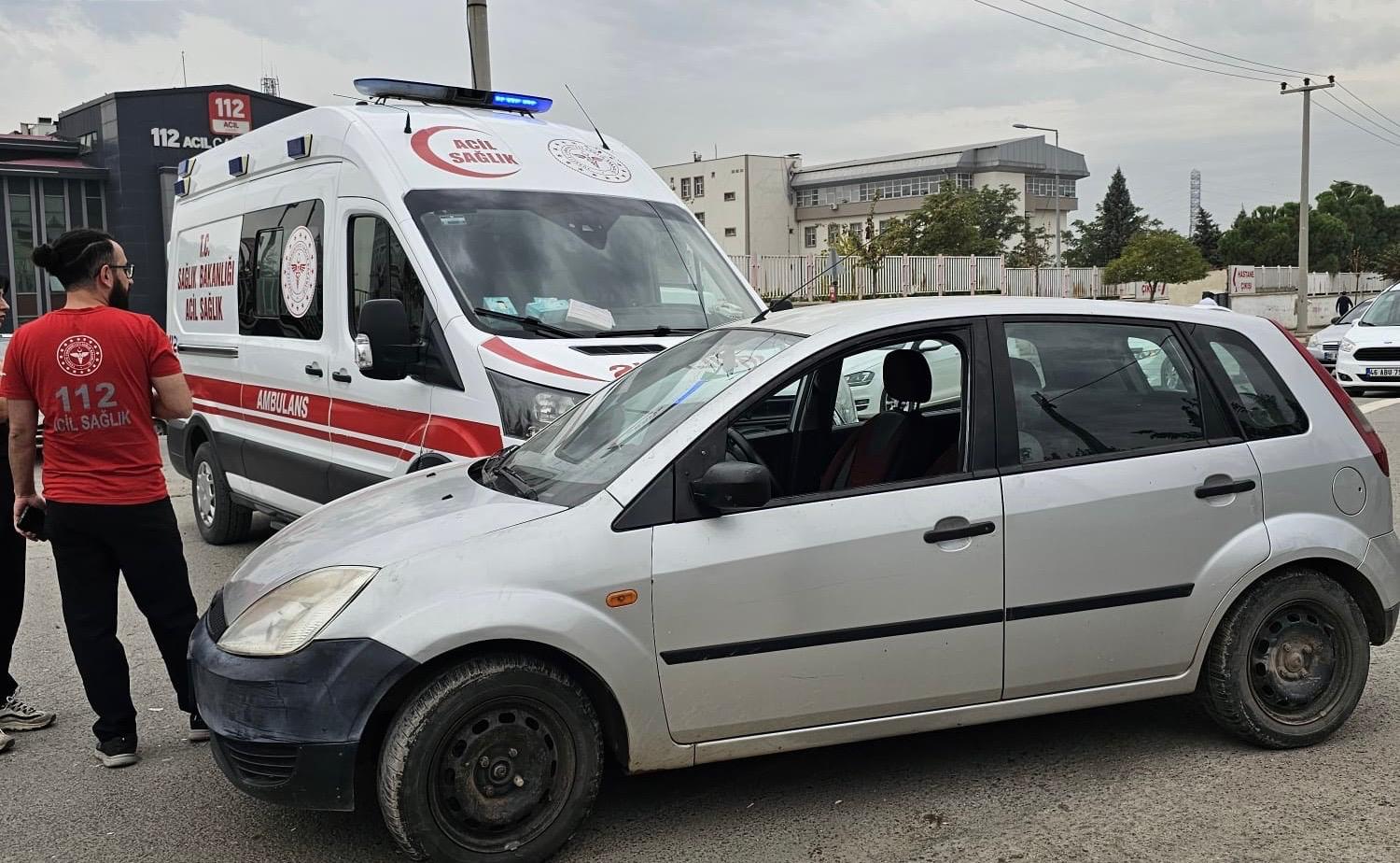 Kahramanmaraş’ta Otomobil ile Ambulans Çarpıştı 1 IMG WA