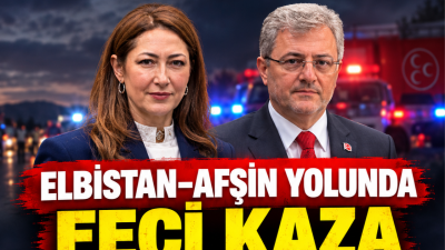 Kahramanmaraş’ın Afşin ilçesinde meydana gelen trafik kazası can aldı. İlçe