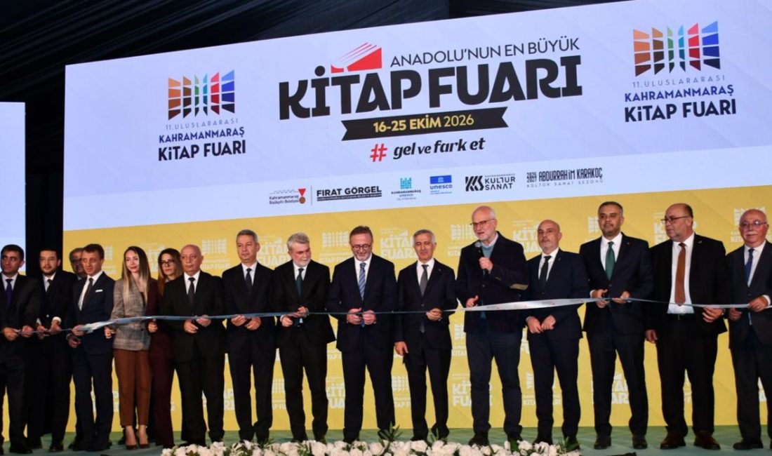 Kahramanmaraş Büyükşehir Belediyesi tarafından düzenlenen 11. Uluslararası Kahramanmaraş Kitap Fuarı,