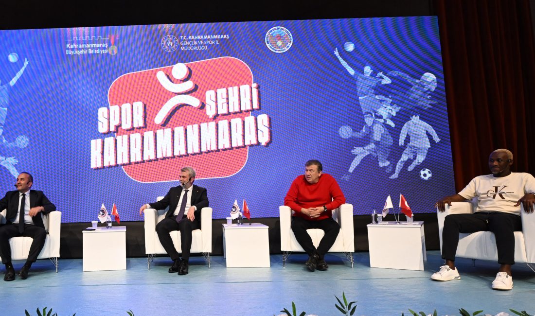 Kahramanmaraş’ı bir spor şehri hâline getirmek amacıyla fiziki yatırımlarını ve