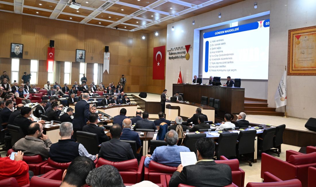 Kahramanmaraş Büyükşehir Belediyesi Ekim ayı Olağan Meclis Toplantısı, Büyükşehir Belediye