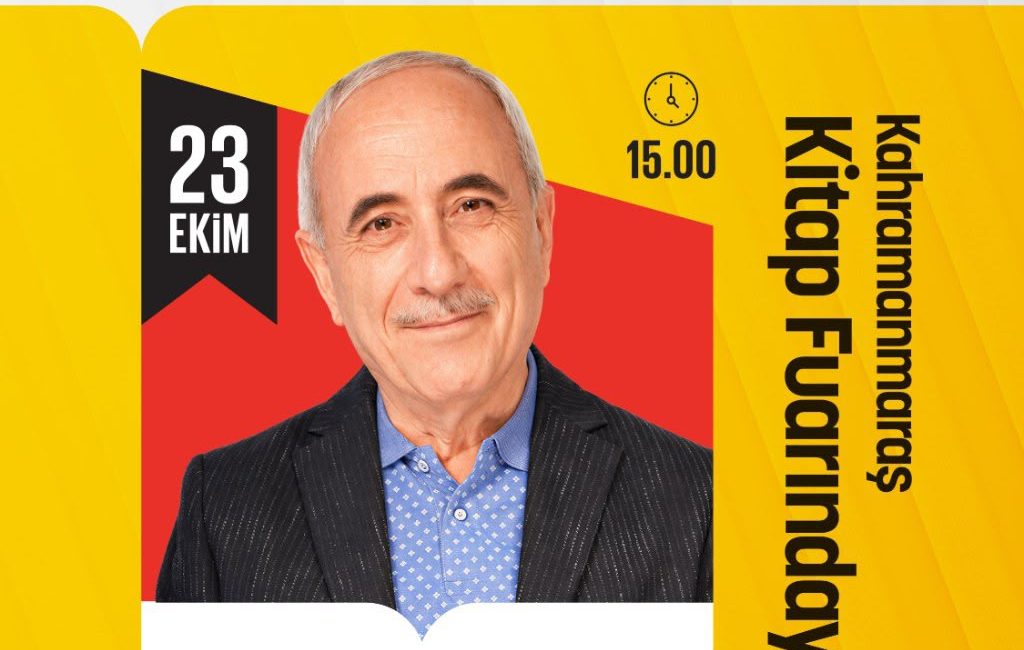 Kitap fuarında saat 15.00’da şair ve yazar Nurullah Genç söyleşi