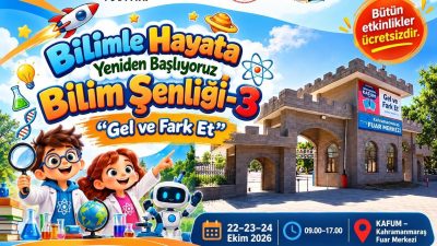 Tüm Vatandaşlar Davetli!
Büyükşehir Belediyesinden yapılan açıklamada, tüm vatandaşlar bilim dolu