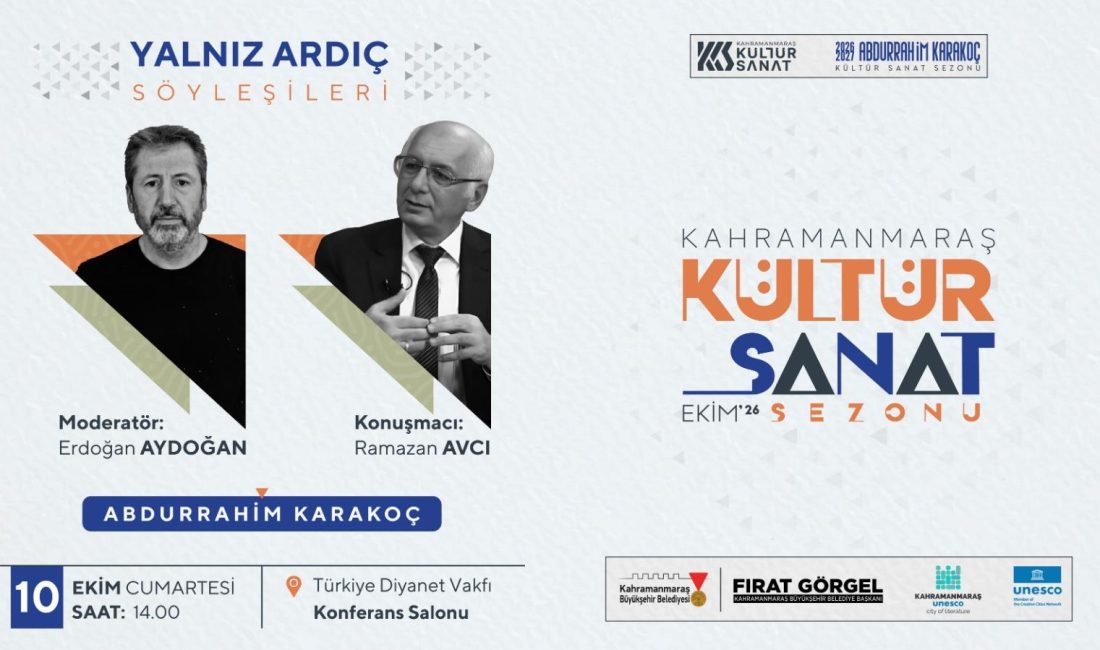 Kahramanmaraş Büyükşehir Belediyesi, Türkiye’nin ilk ve tek UNESCO Edebiyat Şehri