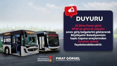Kahramanmaraş Büyükşehir Belediyesi, Başkan Fırat Görgel öncülüğünde sosyal belediyecilik anlayışı