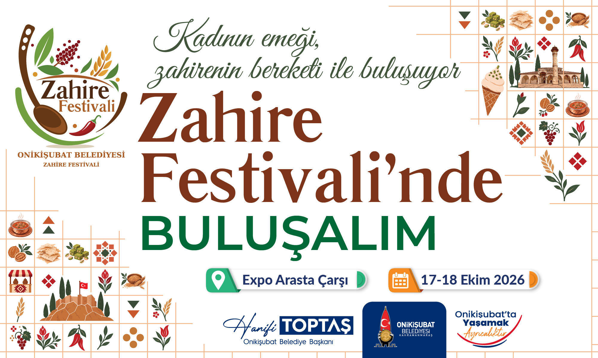 Kadın emeği, zahirenin bereketiyle buluşuyor: Onikişubat’ta Zahire Festivali heyecanı 1 Zahire Festivali Led x px