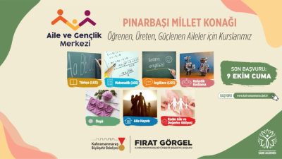 Kahramanmaraş Büyükşehir Belediyesi, Başkan Fırat Görgel öncülüğünde toplumun tüm kesimlerine