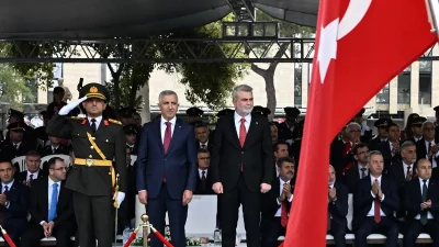 Saygı duruşu ve İstiklal Marşı’nın okunması ile devam eden programda,