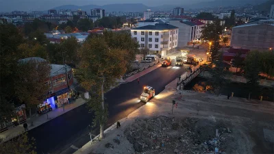 Elbistan’da gerçekleştirilen çalışmaların önemli adreslerinden biri de ilçe merkezinin ulaşımında