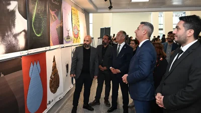 Açılışta konuşan KSÜ Rektörü Prof. Dr. İbrahim Taner Okumuş, su