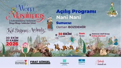 2. Kahramanmaraş Dünya Hikâye Anlatıcıları Şöleni, 30 Ekim Cuma günü